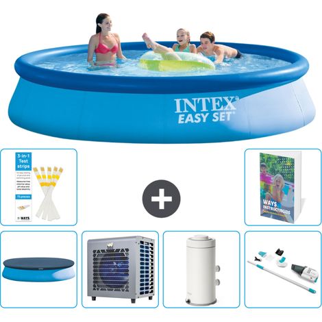 Intex Piscina Easy Set Redonda - 396x84 cm - 7-piezas S25 (1/5)