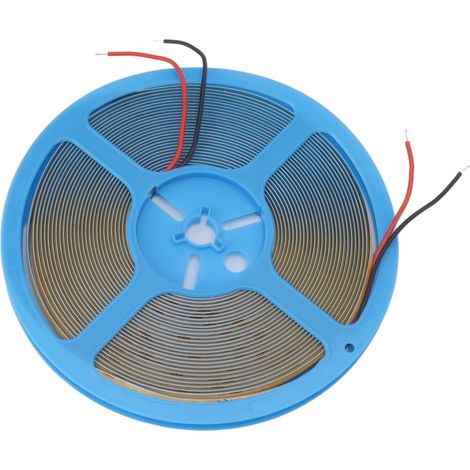 Bande LED COB à lumière uniforme et haute luminosité, flexible, pour bricolage, idéale pour la maison et l'extérieur (4000K, lumière neutre). (1/5)