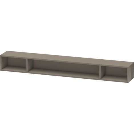 Duravit L-CUBE scaffale 1000x140x120mm flanella grigio lucido (1/4)