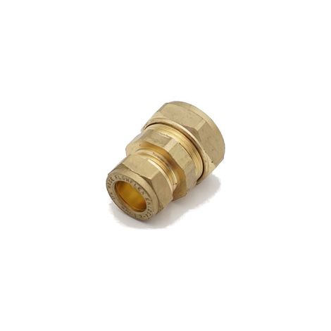PrimaPlus Brass Compression Reduced Coupling 22 x 15mm Pack of 10