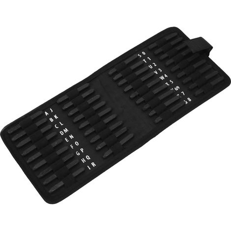 Jeu de poinçonnage 36 pièces, caractères 4mm, chiffres, symboles anglais et lettres à frapper. (1/5)