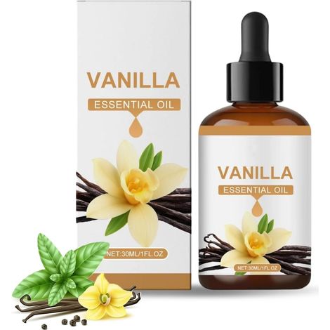 Huile Essentielle Vanille,Huile de Vanille Pure pour l'Aromathérapie,le Diffuseur,le Massage,le Parfum,Bougie, Savon, Crème, Huile, Lotion,la Fabrication de Bougies,parfum pour bougie (1pc) (1/5)