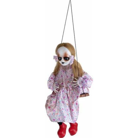My Other Me Halloween Deko Puppe rot 85cm