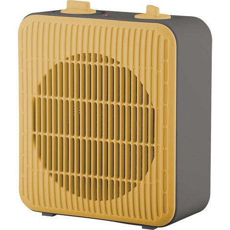 Termoventilatore elettrico Pegasus arancione/grigio 2000W 23x20x10cm