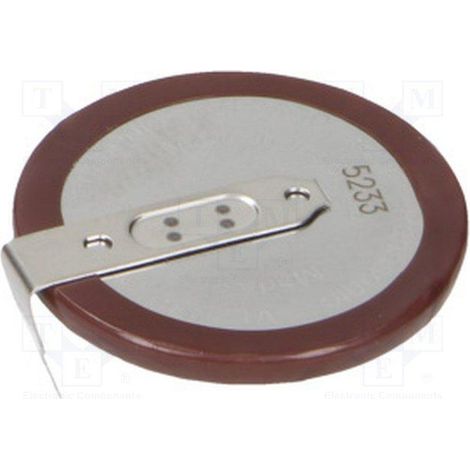 Batterie rechargeable Vl2330 3v 50mah 2pin Horizontal Vl-2330/hfn (1/2)