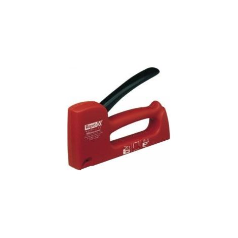 Rapid Graffatrice R53 - Leggera Ergonomica Rosso 4-10mm per Tessuti