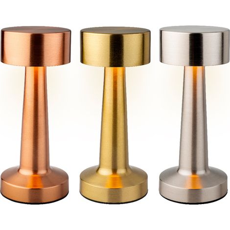 LAMPADA DA TAVOLO LED USB D.9XH21CM 3COLORI ASS. (1/4)
