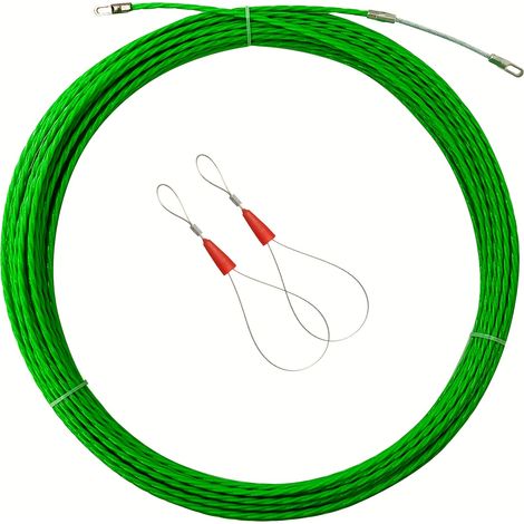 Aiguille tire-câble en polyester trilobé pour conduits – 4 mm x 10 m (1/5)