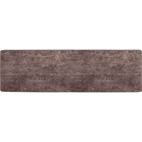 vidaXL  Rug Runner  MARSA Grey 50 x 150 cm Polyester and PVC