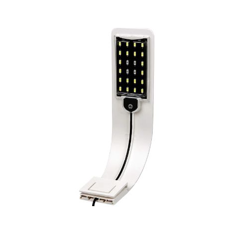 Éclairage LED pour aquarium avec lumière blanche et bleue, 2,5 A, blanc (1/4)