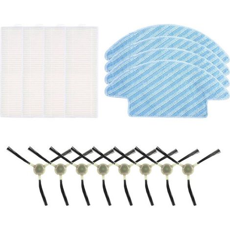 Cepillo lateral HEPA filtro paño paño mopa recambio para M210 M210S M210B M213 robot aspirador piezas repuesto