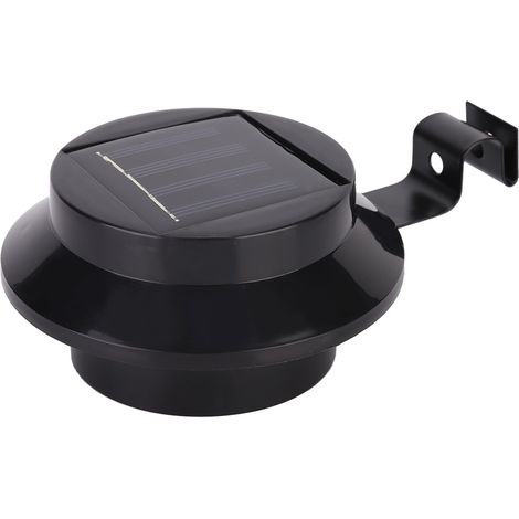 Lampe solaire extérieure étanche à 3 LED pour clôture, jardin et pelouse, veilleuse (1/5)