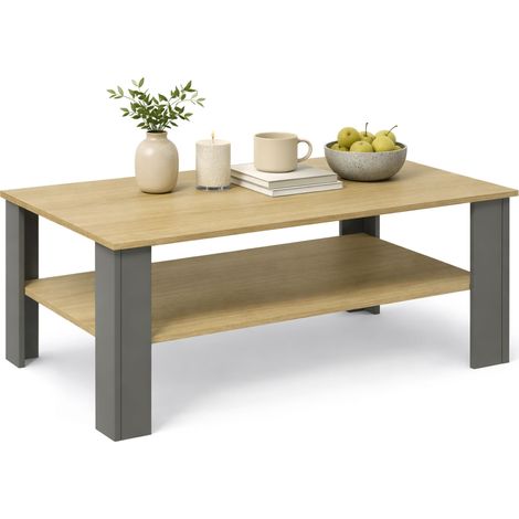 Holz Sofatisch Couchtisch Disalo 100x55