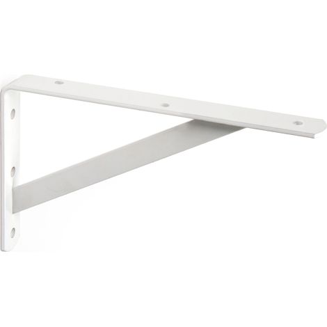 Escuadra para Estantería en Acero Blanco Medidas 30203298 mm Sistema de Fijación Atornillado 1 Unidad -