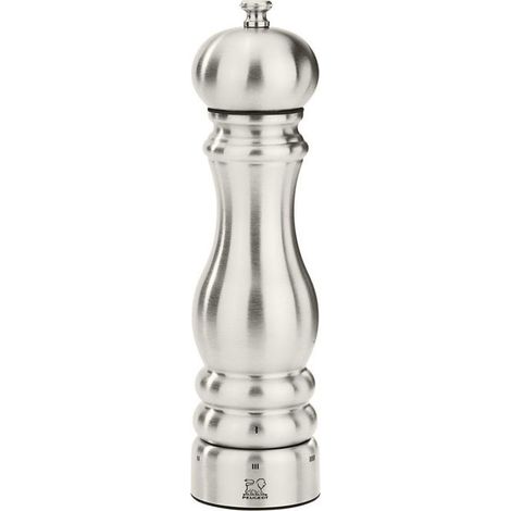 Peugeot 32494 Paris Chef Macinapepe Acciaio Inox con Meccanismo U-Select Regolabile Altezza 22 cm colore Acciaio inox
