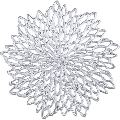 Tovagliette rotonde, resistenti al calore, JC182NAF, 8 pezzi 38 cm (1/2)
