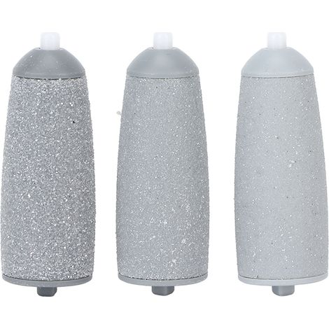Lot 3 rouleaux de rechange incurvés pour tête de ponceuse électrique professionnelle à pied (1/5)