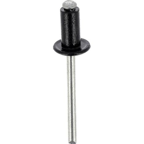 rivet alu noir ø 6,4 x 12 mm porte et carrosserie (1/3)