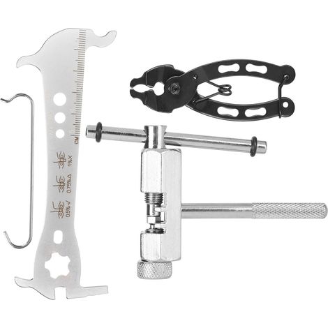 Schnellspann-Werkzeugset für Fahrradkettenreparatur und -inspektion an Mountainbikes und Rennrädern: Schneidzange, abnehmbare und Schnellspannzange. (1/5)