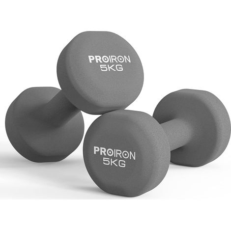 Haltere en Néoprène 1-10KG, Non Roulant, pour Fitness/Maison (1/5)