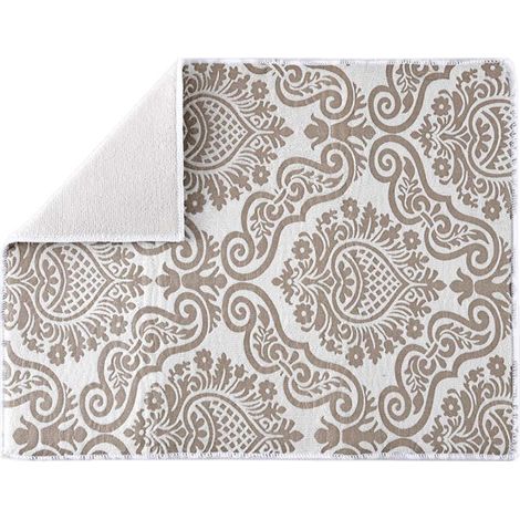 Tapis Egouttoir Vaisselle - Microfibre Ultra Absorbant - 48 x 38 cm - Pour Cuisine Intérieure - Lot de 1 (1/5)