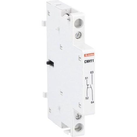 Contatto Ausiliario 1No+1Nc Per Contattori Cn ( Lovato Cod. Cnh11 ) (1/5)