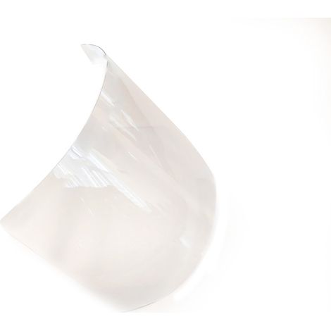 TOPCAR - Visière de protection du visage - Visière de rechange - Ecran PET - PET G incolore et antibuée - Taille unique - TOPRVCMV1