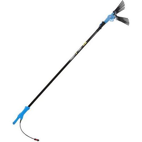Pettine elettrico professionale Lisam Oliwatt 3 con asta telescopica per raccolta olive