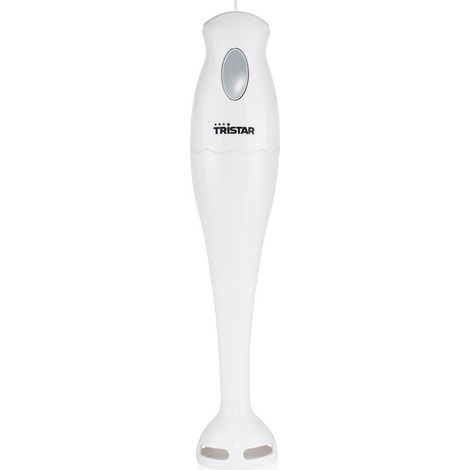 Stabmixer 170 Watt, Weiß, mit 2 Edelstahl Klingen, Haken zum Aufhängen (1/5)
