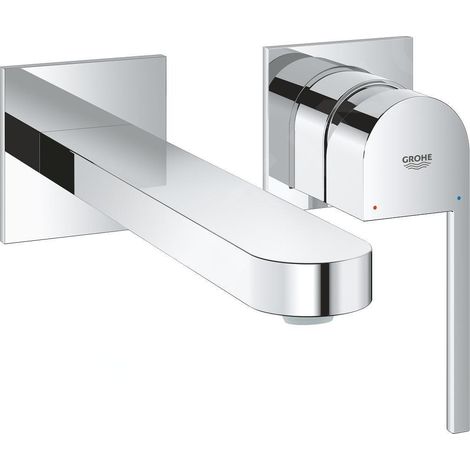 Grohe Plus - Mitigeur de lavabo L encastré, installation à 2 trous, chrome 29306003 (1/4)