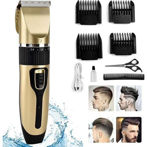 Professionnel hommes enfants tondeuse à cheveux PET USB charge - Professionnel hommes enfants tondeuse à cheveux PET USB charge (1/5)