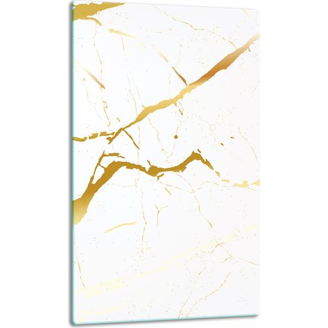 TAGLIERE IN VETRO 30x52 MARMO (1/5)