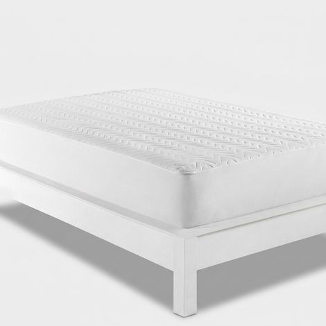 Baumwoll-Steppauflage für Matratzen, Doppelbett 160x200 cm (1/5)