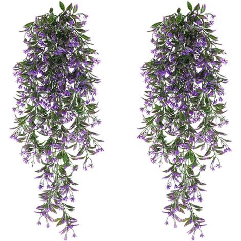 2 Pièces Plante Artificielle Tombante 78CM Plante Tombante Artificielle Fausse Plante Tombante Plantes Artificielles Interieur Tombantes Plantes Artificielles Suspendues pour Jardin Cuisine Bureau (1/5)