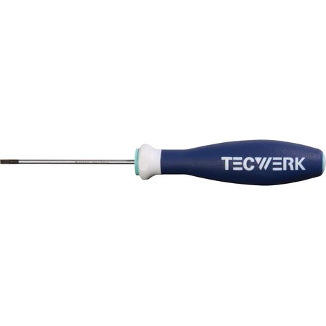 Tournevis plat Schneiden-B.2,5mm Lame-L.75mm Manche 3C-TECWERK (1/3)