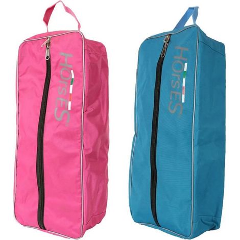 ROSA - Borsa Portabriglia modello Ellide nylon robusto con gancio interno per agganciare briglia o cavezza (1/5)