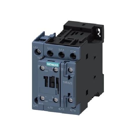 Contattore Ac-1, 50 A, 400 V / 40 °C, 4 Poli, 24 V Dc, Contatti Ausiliari: 1 No + 1 Nc