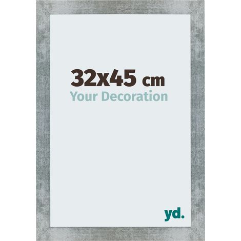 yd. - Cadre photo 32x45 - Fer Patine - MDF - Mura
