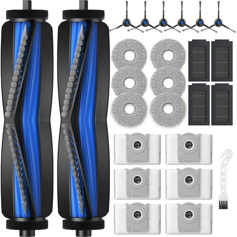 T50 Omni Gen2/ T50 PRO Omni / T50 Omni / T50 Aspirateur, 2 Brosse Principale, 6 Lingettes, 4 Filtres, 6 Sacs à Poussiè (1/5)