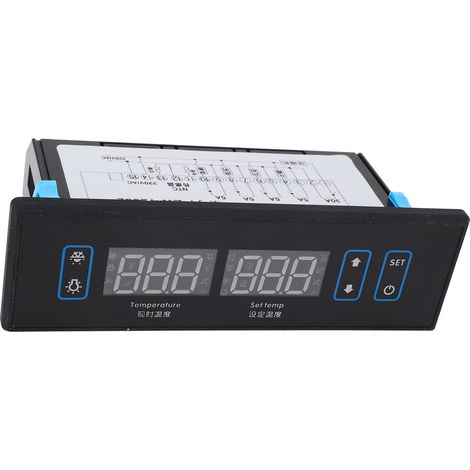 Contrôleur de température à affichage numérique, thermostat intelligent, régulateur pour ustensiles de cuisine, congélation et dégivrage, 220 V CA (1/5)