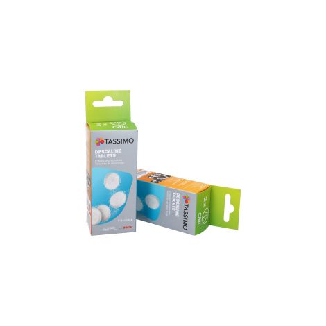 Tassimo Juego de 2 pastillas descalcificadoras para cafetera Tassimo Bosch