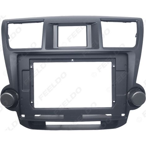 Compatible with Toyota Highlander and Kluger: Android navigation frame, large 10.1-inch screen with physical buttons. (1/5)