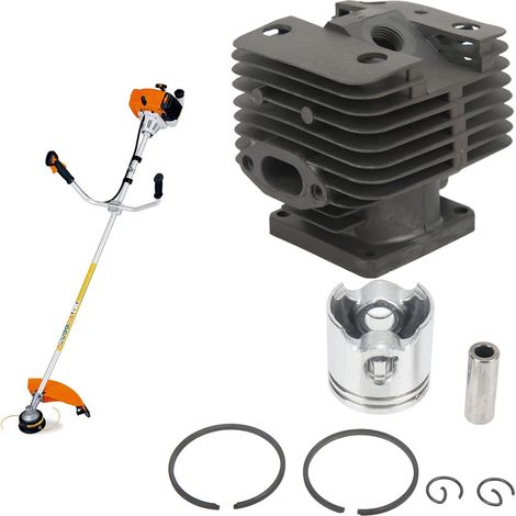 Ensemble piston et segments de piston de 35 mm adapté à la débroussailleuse Stihl FS120 (Référence produit : 4134-020-1213) (1/5)