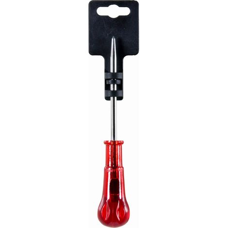 punteruolo lama 6x100 mm in acciaio per forare pelle cuoio teessuti (1/2)