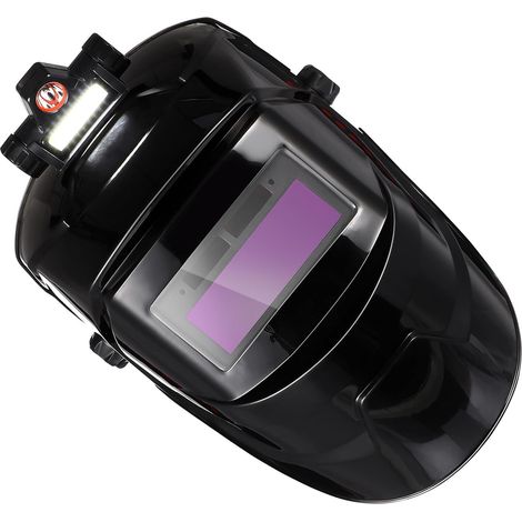 Masque de soudage solaire à assombrissement automatique, grande lentille en PP, réglage par (1/5)