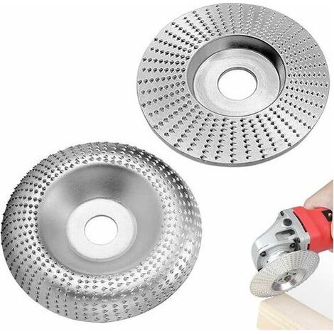 Stück Winkelschleifscheiben, Winkelschleiferscheibe für Holzbearbeitung, Schleifscheibe für Holzschnitzereien, Schleifscheibe für 3,9 Zoll / 100 mm (1/5)