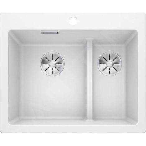 Evier Blanco Pleon 6 Split Silgranit - BLANC (1/3)