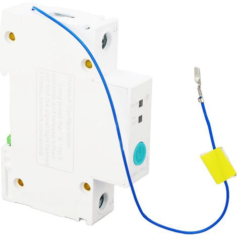 1-poliger 230-V-DIN-Schienen-WLAN-Smart-Leistungsschalter für Ewelink- und Home-Mall-Anwendungen, 32 A (1/5)