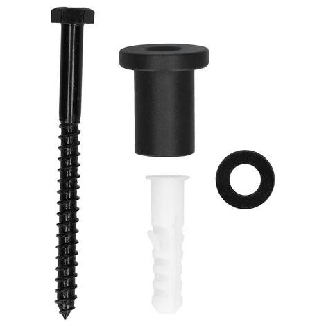 DEESSE SHOP-Guide de Porte de Grange, Kit D'entretoise de Connecteur de Rail de Porte Coulissante, Accessoires de Quincaillerie de Porte Coulissante en Acier au Carbone (1/5)