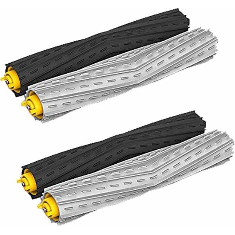 FOREHILL 2 Sets Verwicklungsfreies Schmutzentfernungsset Ersatzteile für iRobot Roomba 800 900 805 860 870 871 880 890 960 980 Serie (1/5)